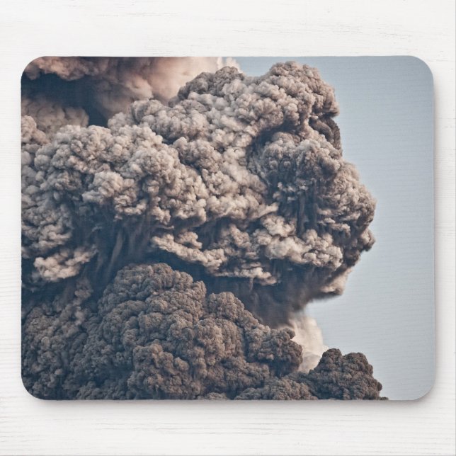Mousepad Erupção vulcânica de Eyjafjalljokull (Frente)