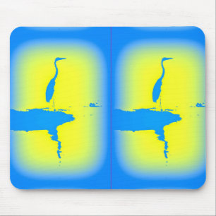 Mousepad erva azul