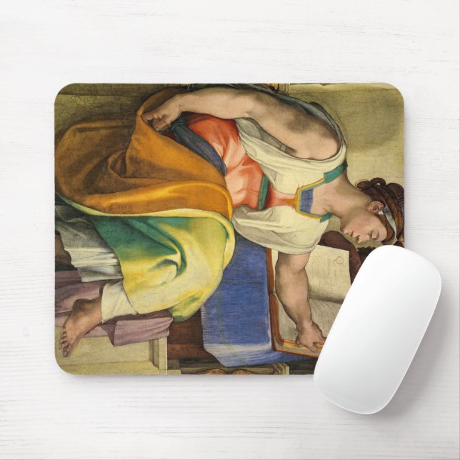 Mousepad Erythraean Sibyl por Michelangelo (Com mouse)