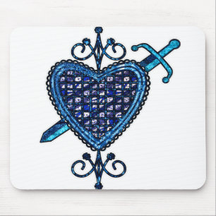 Mousepad Erzulie Dantor Veve Sigil
