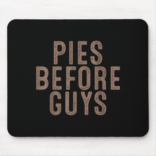 Mousepad Es Before Guys Funny Thanksgiving Dinner Women Men (Frente)
