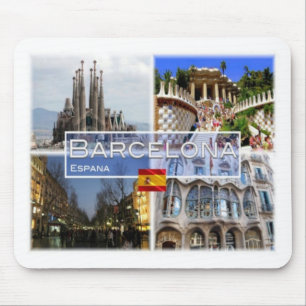 Mousepad ES Espana - Espanha - Barcelona - Sagrada Família