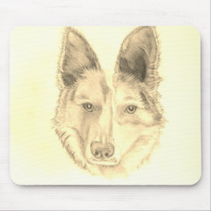 Mousepad Esboço de cão