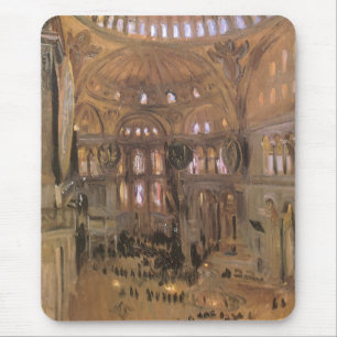 Mousepad Esboço de Santa Sofia por John Singer Sargent