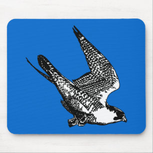 Mousepad Esboço do falcão de peregrino