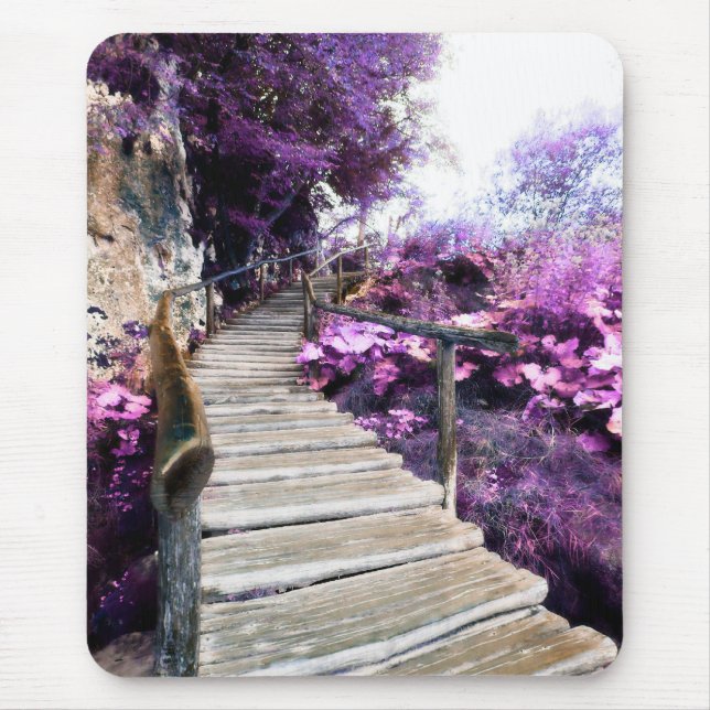 Mousepad escada de wisteria (Frente)