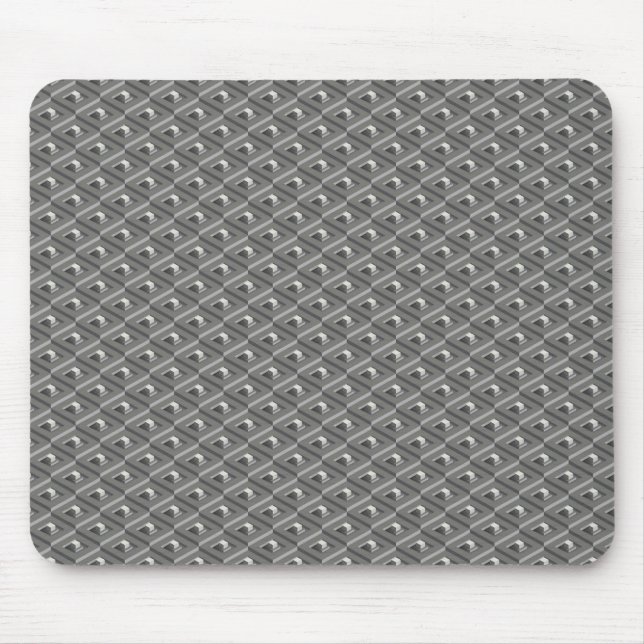 Mousepad Escada em padrão de escadas (Frente)