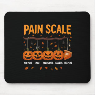 Mousepad Escala de Dor Abóbora Essencial Enfermeira Traumát
