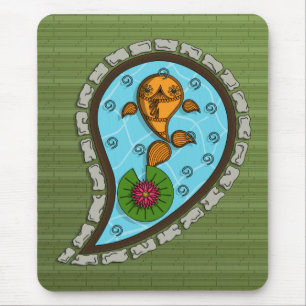 Mousepad Escala o Boco de Peixe Goldfish