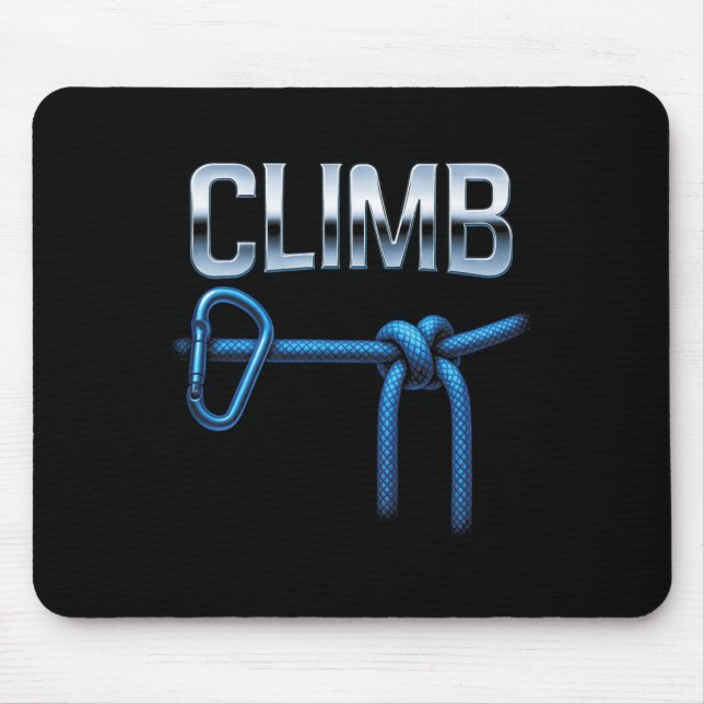 Mousepad Escalada - Cordas para Escalada em Rocha ao Ar Liv (Frente)