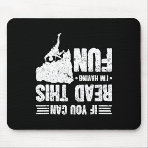 Mousepad Escalada Se Você Pode Ler Isso Estou Me Divertindo