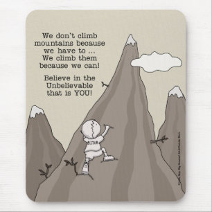 Mousepad Escalador de Montanhas