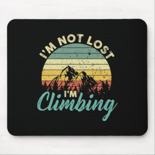 Mousepad Escalador Não Estou Perdido Estou Subindo Rocha Ho