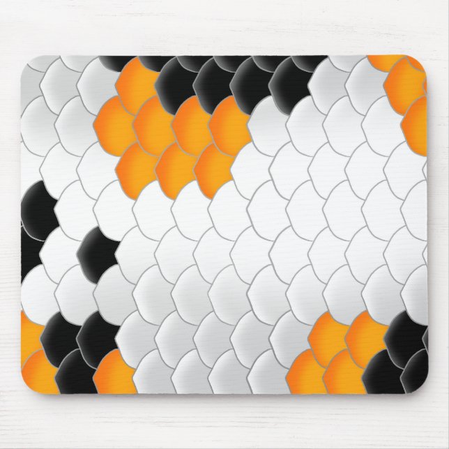 Mousepad Escalas de peixes de Koi (Frente)