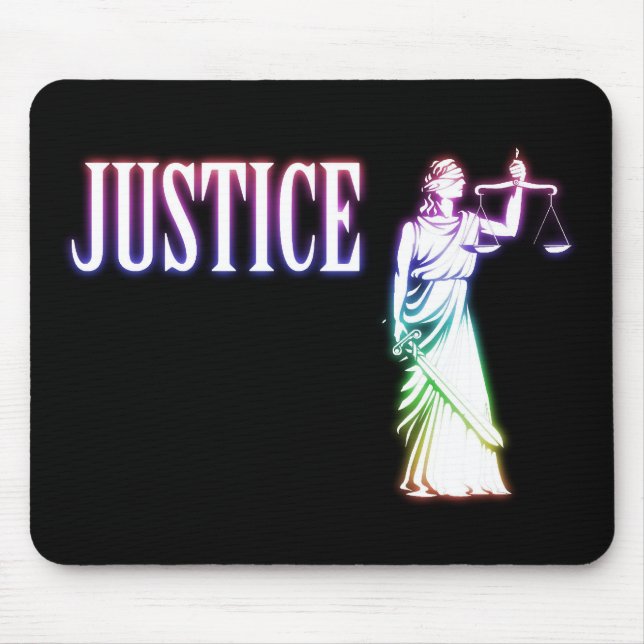 Mousepad Escalas de Themis | de justiça (Frente)