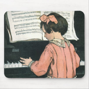 Mousepad Escalas por Jessie Willcox Smith, Menina da Música