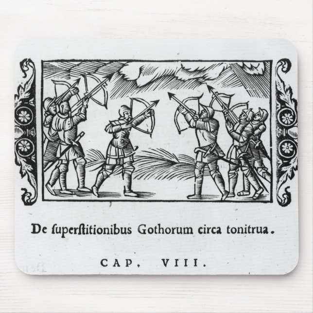 Mousepad Escandinavos que usam suas setas (Frente)