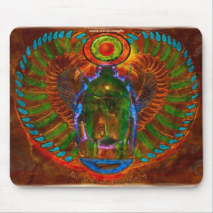 Mousepad Escaravelho Scarab, Antigo Antepoteca Egípcio