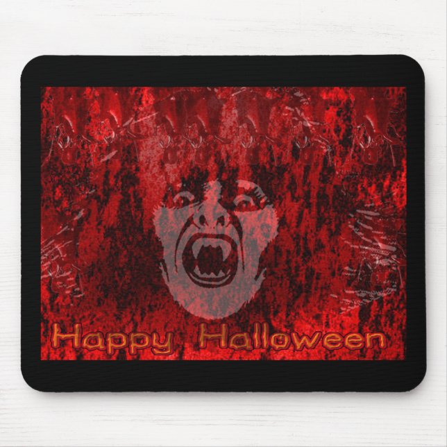 Mousepad Escarioca-Vampira no Bocal Sanguíneo (Frente)