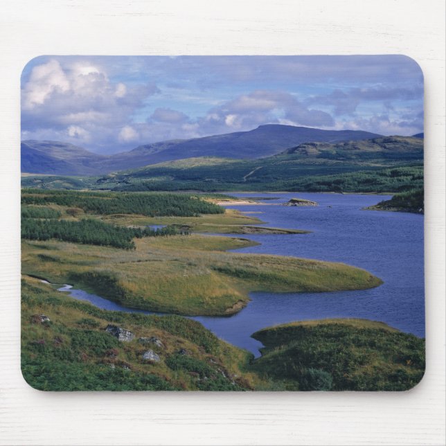 Mousepad Escócia, Highland, Wester Ross, Loch Garry. Um (Frente)