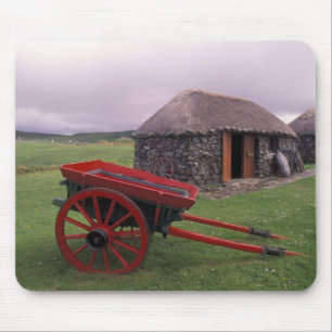 Mousepad Escócia, Ilha de Skye, Kilmuir. Paisagem rural