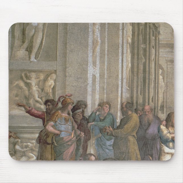 Mousepad Escola de Atenas, do della da estância (Frente)