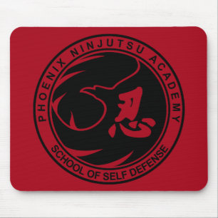 Mousepad Escola de Autodefesa de Phoenix Ninjutsu