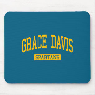Mousepad Escola de Ensino Médio Grace Davis Hs Faith Design