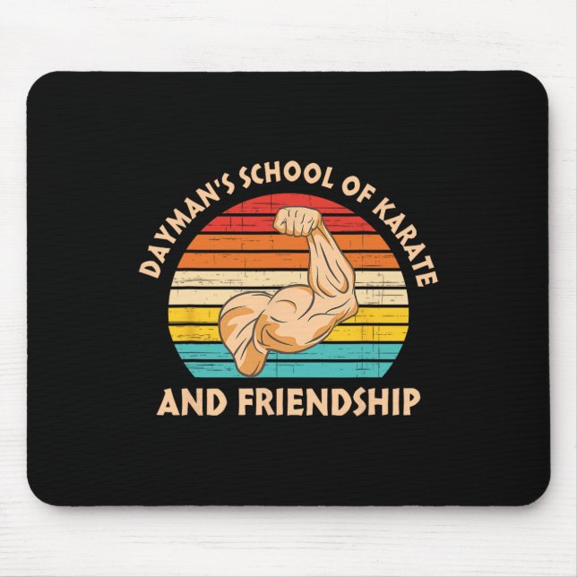 Mousepad Escola de Karate e Amizade de Dayman (Frente)