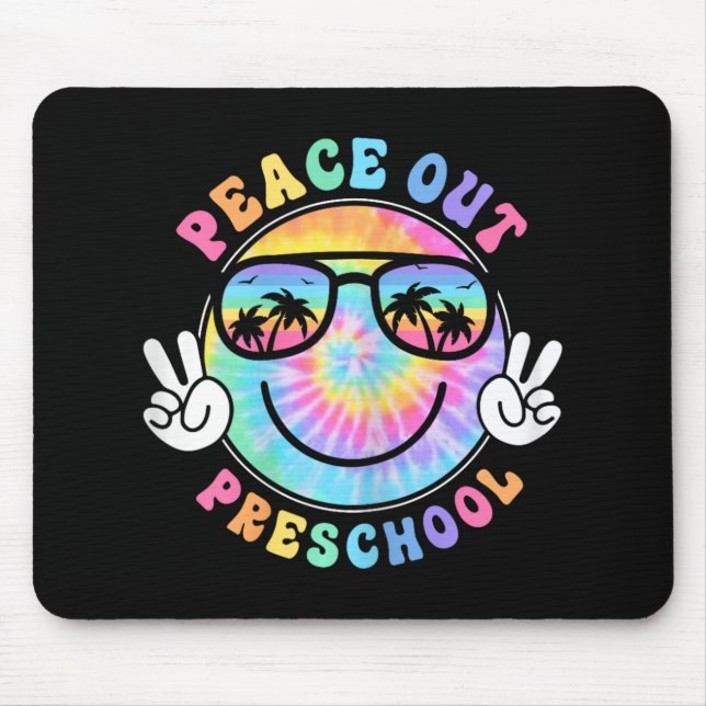 Mousepad Escola Peace Out 2024 No Último Dia Do Verão (Frente)