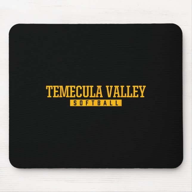 Mousepad Escola Secundária Temecula Valley Softll  (Frente)