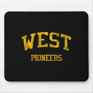Mousepad Escola Secundária West High Wichita Ks Vintage Srt