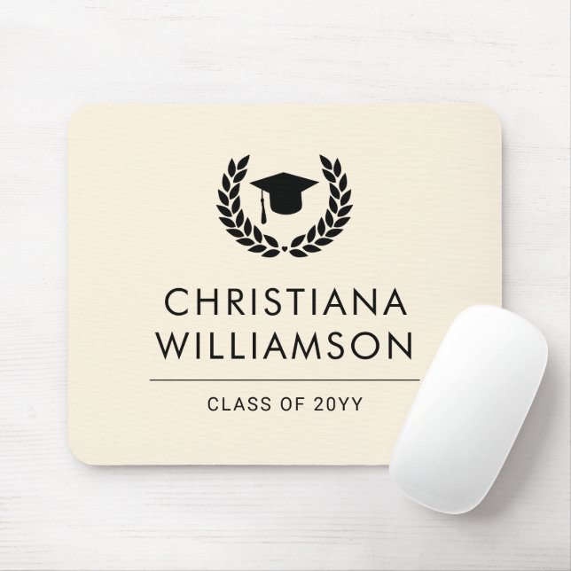 Mousepad Escolas Personalizadas e Formandos Elegantes (Com mouse)