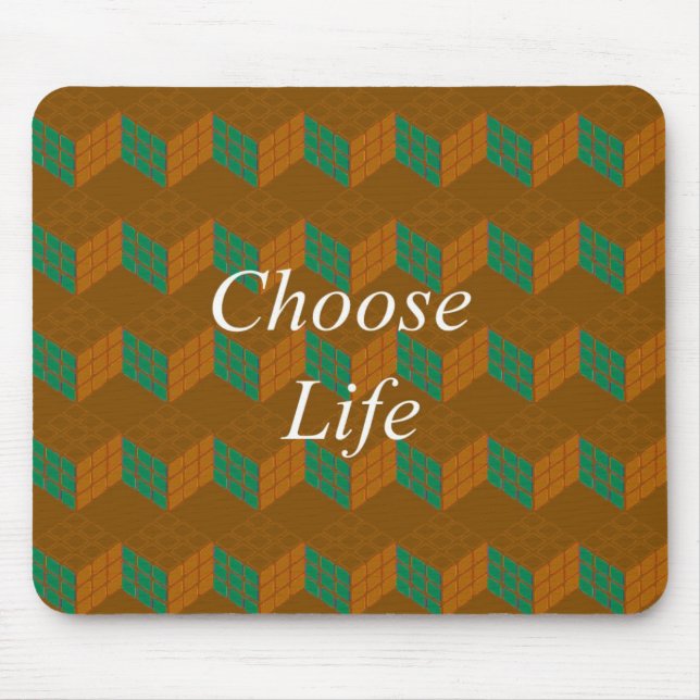 MOUSEPAD ESCOLHA A VIDA (Frente)