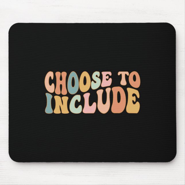Mousepad Escolha Incluir Autismo De Professores Especiais D (Frente)