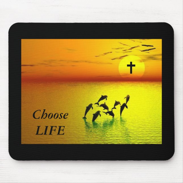 Mousepad Escolher LIFE (Frente)