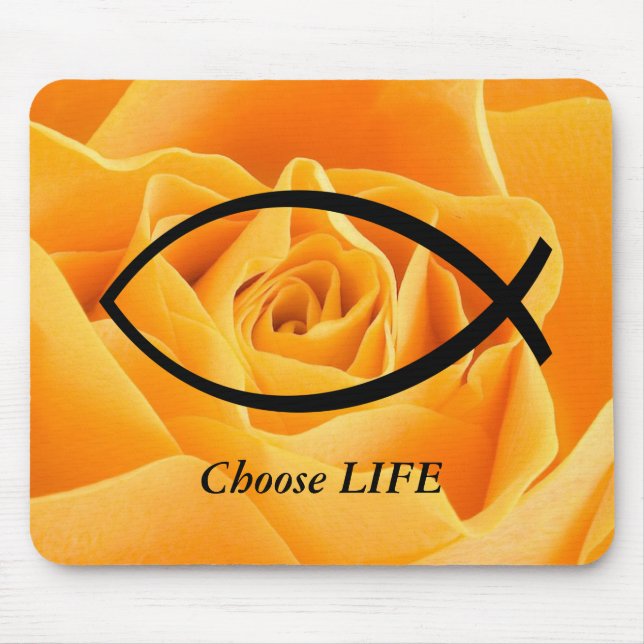 Mousepad Escolher LIFE (Frente)
