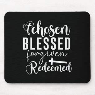 Mousepad Escolhida Bela Quitação Cristã Resgatada A