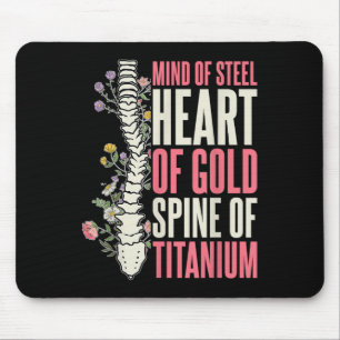 Mousepad Escoliose Guerreira Scoliose Recuperação de Cirurg