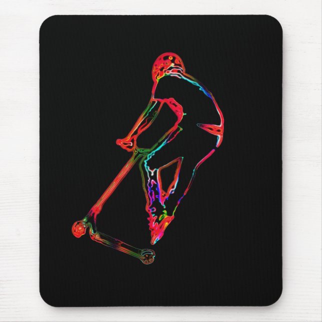 Mousepad Escootering de alto voo - Patinete Boy (Frente)