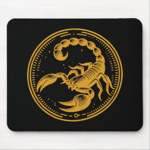 Mousepad Escorpião Astrologia Signo do Zodíaco Escorpião