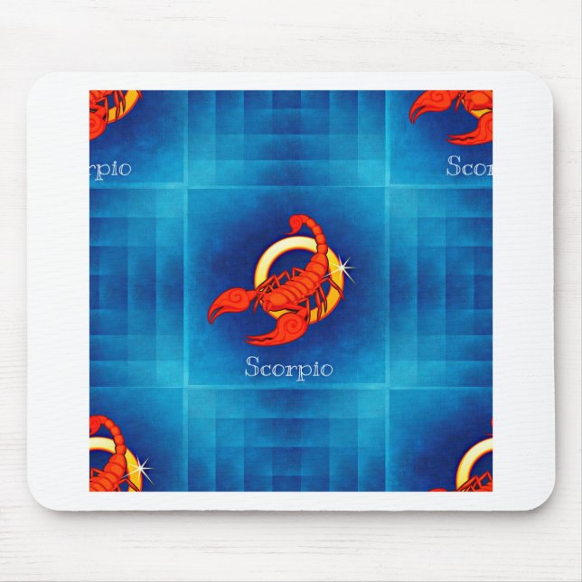 Mousepad escorpião horóscopo (Frente)