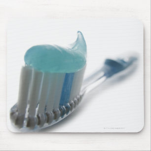 Mousepad Escova de dentes e dentífrico