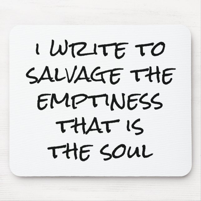 Mousepad Escrevo Um Pad De Mouse (Frente)