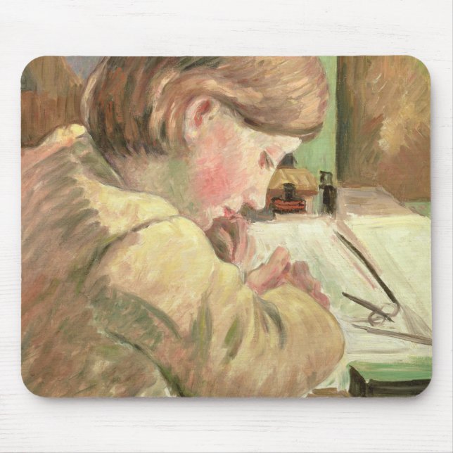 Mousepad Escrita de Paul, c.1894 (óleo em canvas) (Frente)