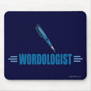 Mousepad Escritor engraçado