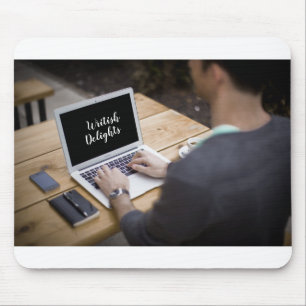 Mousepad Escritor no Trabalho / Delícias Escritas (© Mira)