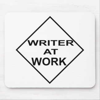 Mousepad Escritor no trabalho - presente para escritores