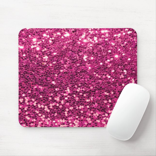 Mousepad Escritório de Bling de Sparkle Moderno e Cintilant (Com mouse)