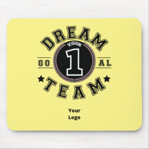 Mousepad Escritório de Motivação do Trabalho em equipe de L